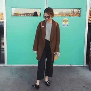 Boyfriend blazer coat MEDIUM cocoon jacket